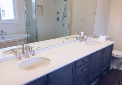 Almost finished bathroom renovations